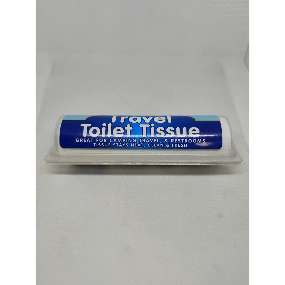 Cotton Buds Vintage NOS Pull Out Dispensing Travel Toilet Tissue 1999 Cottonbuds